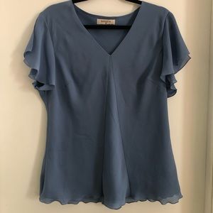 Vintage Blue Blouse